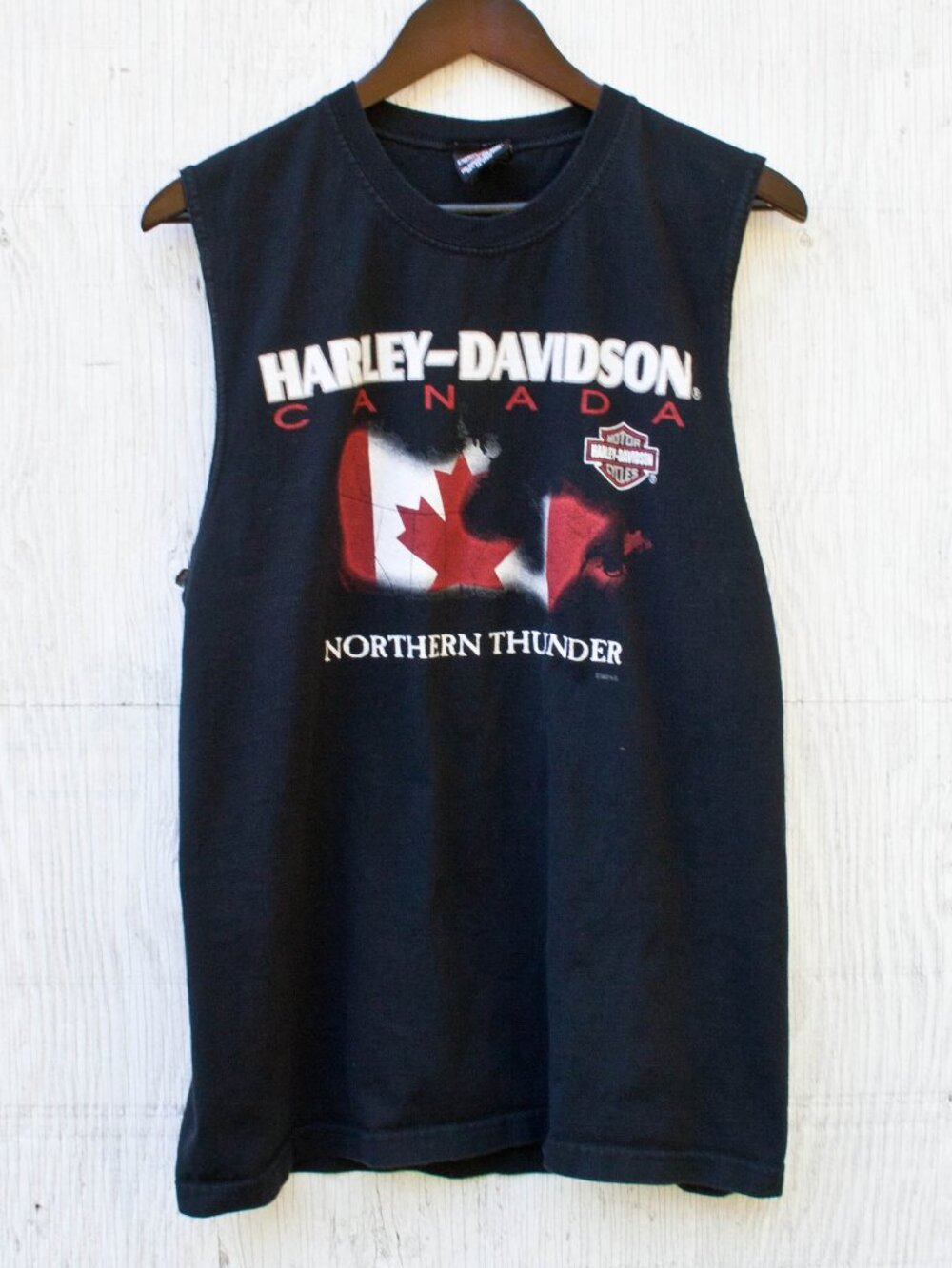 Harley Davidson Canada Tank Top - Large - Northern Thunder - HD Morden Manitoba